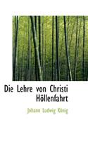 Die Lehre Von Christi H Llenfahrt