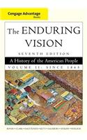 Cengage Advantage Books: The Enduring Vision, Volume II