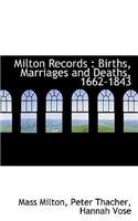 Milton Records