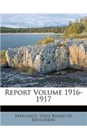 Report Volume 1916-1917