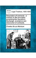 Rescission of Contracts