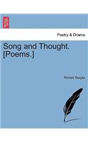 Song and Thought. [Poems.]