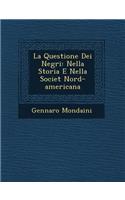 La Questione Dei Negri
