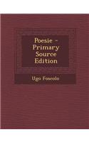 Poesie - Primary Source Edition