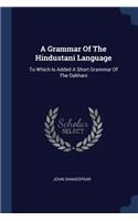 Grammar Of The Hindustani Language