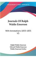 Journals Of Ralph Waldo Emerson