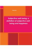 Subjective well-being