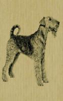 Airedale: Artified Pets Dog Journal/Notebook/Diary