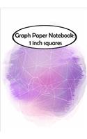 Graph Paper Notebook - 1 Inch Squares - Trees: Graph Paper, 1 Inch Squares