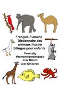 Français-Flamand Dictionnaire des animaux illustré bilingue pour enfants Tweetalig Prentenwoordenboek over Dieren voor Kinderen