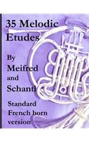 35 Melodic Etudes, Standard French Horn Version