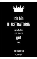 Notizbuch für Illustratoren / Illustrator / Illustratorin