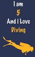 I am 5 And i Love Diving