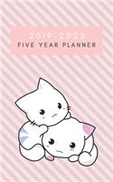 2019-2023 Five Year Planner: Monthly Schedule Organizer 60 Months Calendar Agenda To Do List 5x8 Inch Notebook (Volume 16)