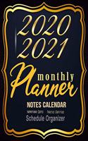 2020-2021 Monthly Planner: Blue Sky 8x10inch 2 Years Monthly Planner Calendar Schedule Organizer From January 1,2020 to December 31,2021 (24 Months Calendar Planner) With Holi
