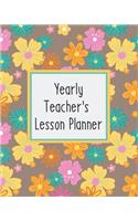 Yearly Teacher's Lesson Planner