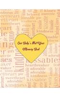 Our Baby's First Year Memory Book