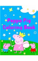 Peppa Pig Coloring Book: .Peppa Pig Coloring Book. Color Wonder Peppa Pig Coloring Book Pages & Markers, Mess Free Coloring, Gift for Kids. 25 Pages - 8.5" x 11"