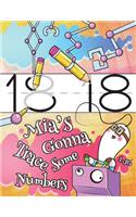 Mia's Gonna Trace Some Numbers 1-50: Personalized Practice Writing Numbers Book with Child's Name, Number Tracing Workbook, 50 Sheets of Practice Paper for Kids to Learn to Write the Nu