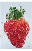 Submerged Strawberry and Bubbles Journal