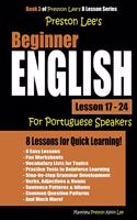 Preston Lee's Beginner English Lesson 17 - 24 For Portuguese Speakers