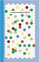 Hexagon Graph Notebook: Hexagon Paper (Small) 0.2 Inches Hexes Radius (5 X 8) with 100 Pages Cream Paper, Hexes Radius Honey Comb Paper, Organic Chemistry, Biochemistry, Sc