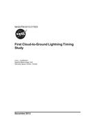 First Cloud-To-Ground Lightning Timing Study