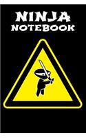 Ninja Notebook: Homework Book Notepad Notebook Composition and Journal Gratitude Diary