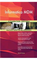 Informatica MDM A Complete Guide - 2020 Edition