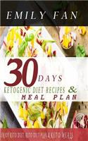 30 Days Ketogenic Diet Recipes & Meal Plan