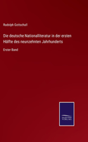 deutsche Nationalliteratur in der ersten Hälfte des neunzehnten Jahrhunderts