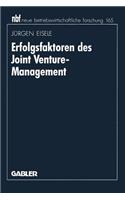 Erfolgsfaktoren Des Joint Venture-Management