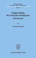 Tatigkeitsfelder Der Deutschen Bundespost Postbank