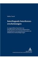 Interlinguale Interferenzerscheinungen