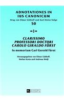 Clarissimo Professori Doctori Carolo Giraldo Fuerst