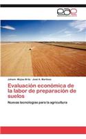 Evaluacion Economica de La Labor de Preparacion de Suelos