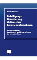 Beteiligungsfinanzierung Italienischer Familienunternehmen