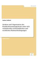 Struktur und Organisation des Krankenhausmanagements unter sich verändernden wirtschaftlichen und rechtlichen Rahmenbedingungen