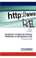 Academic & Special Library Websites in Bangalore City
