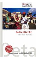 Ballia (Distrikt): (German)