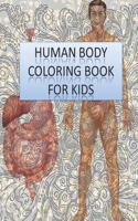 human body coloring book for kids