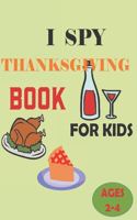 I Spy Thanksgiving Book for Kids Ages 2-5
