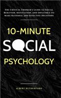 10-Minute Social Psychology