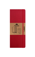 Moustachine Classic Linen Pocket Classic Red Squared Hardcover