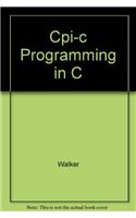 Cpi-c Programming in C