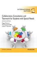 Collaboration, Consultation, and Teamwork for Students with Special Needs