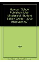 Harcourt School Publishers Math: Student Edition Grade 1 2009