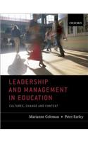 Leadership and Managemnt in Education