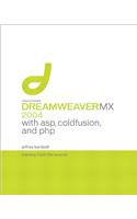 Macromedia Dreamweaver MX 2004 with ASP, Coldfusion, and PHP: Training from the Source