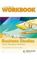 AQA AS Business Studies: Unit 2 Managing a Business